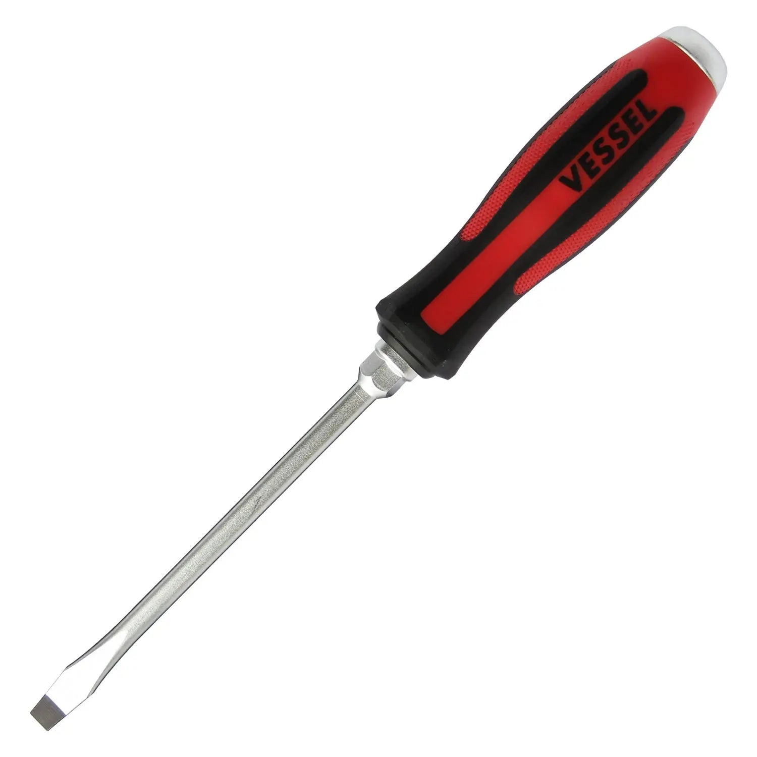 Vessel Tools Megadora Tang-Thru Slotted Screwdriver, 8 x 150mm - VL 930S8150 Vessel Tools