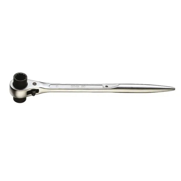 Beta Tools (Article# 93C 21X22) 21mm x 22mm Scaffolding Ratchet, Chrome-Plated - BT 930121 Beta Tools