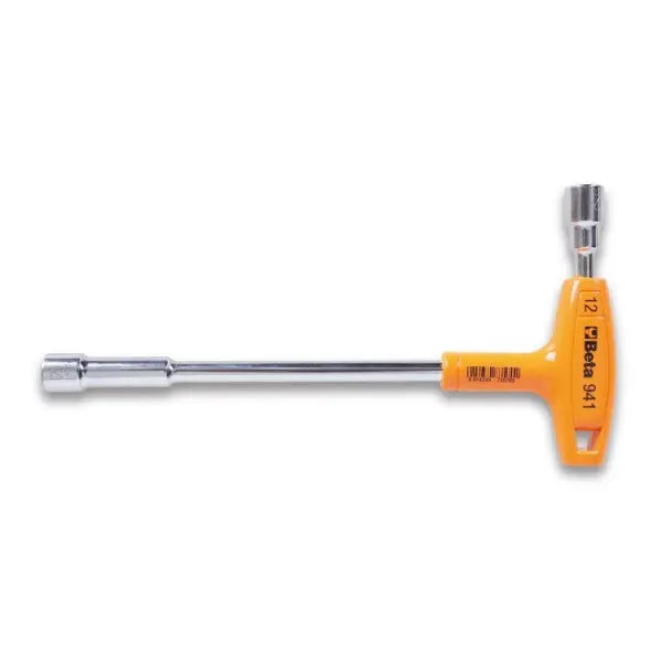 Beta Tools (Article# 941 8) 8mm Hexagon/Bi-Hex Socket Wrench, 6/12 Point with High Torque Handle - BT 9410108 Beta Tools