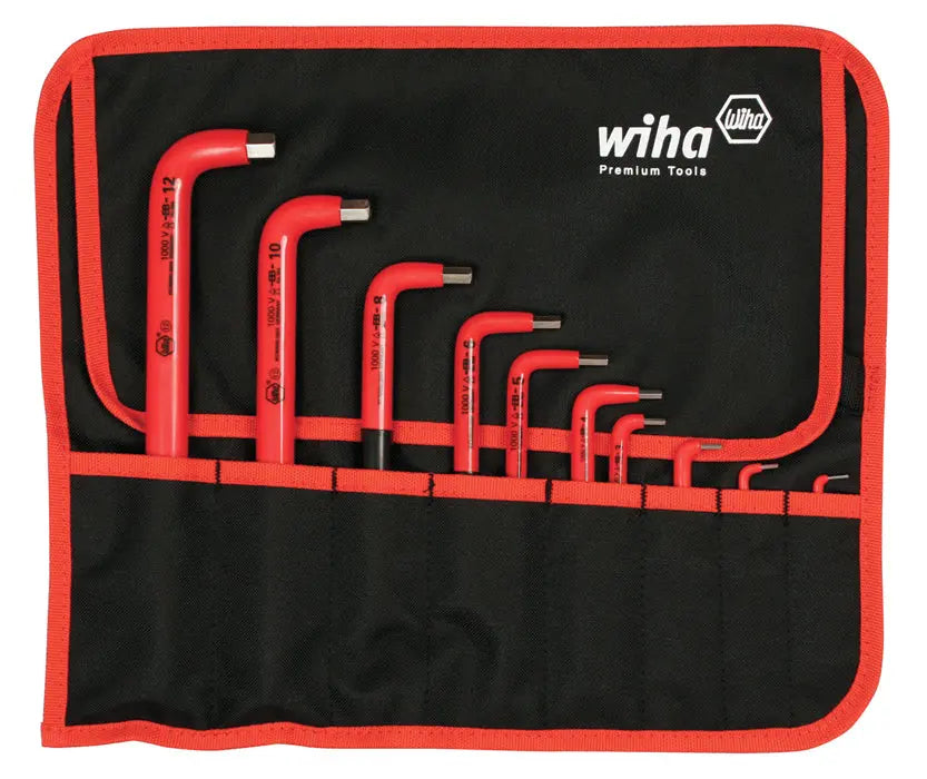 Wiha 13693, Insulated Hex Metric 10 Pc. L-Key Set Wiha