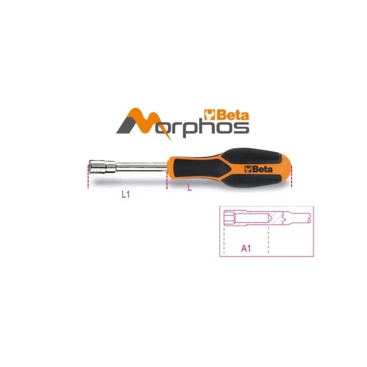 Beta Tools Short Hi-Torque Morphos Hexagon Nut Spinner - BT 009421003 