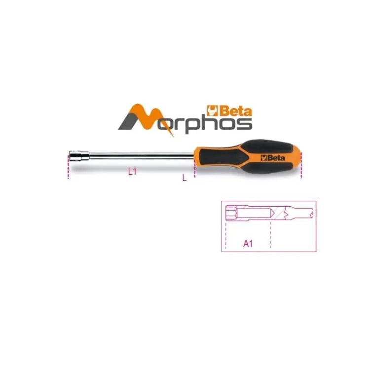 Beta Tools Long Hi-Torque Morphos Hexagon Nut Spinner - BT 009431004 