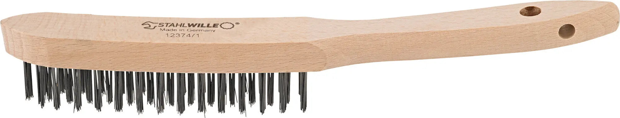 Stahlwille Steel Wire Brush, 3 Rows - ST 77090001 Stahlwille