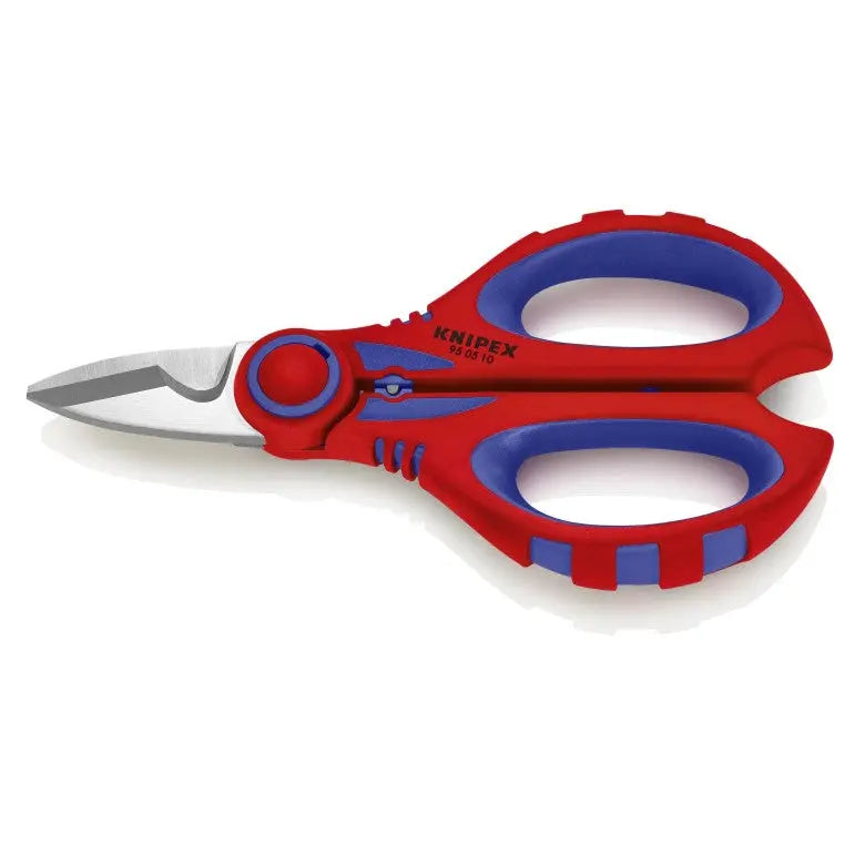 Knipex Electricians' Shears with Crimper, 6-1/4 in - KN 95 05 10 SBA Knipex