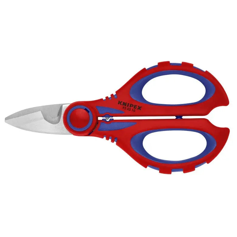 Knipex Electricians' Shears with Crimper, 6-1/4 in - KN 95 05 10 SBA Knipex