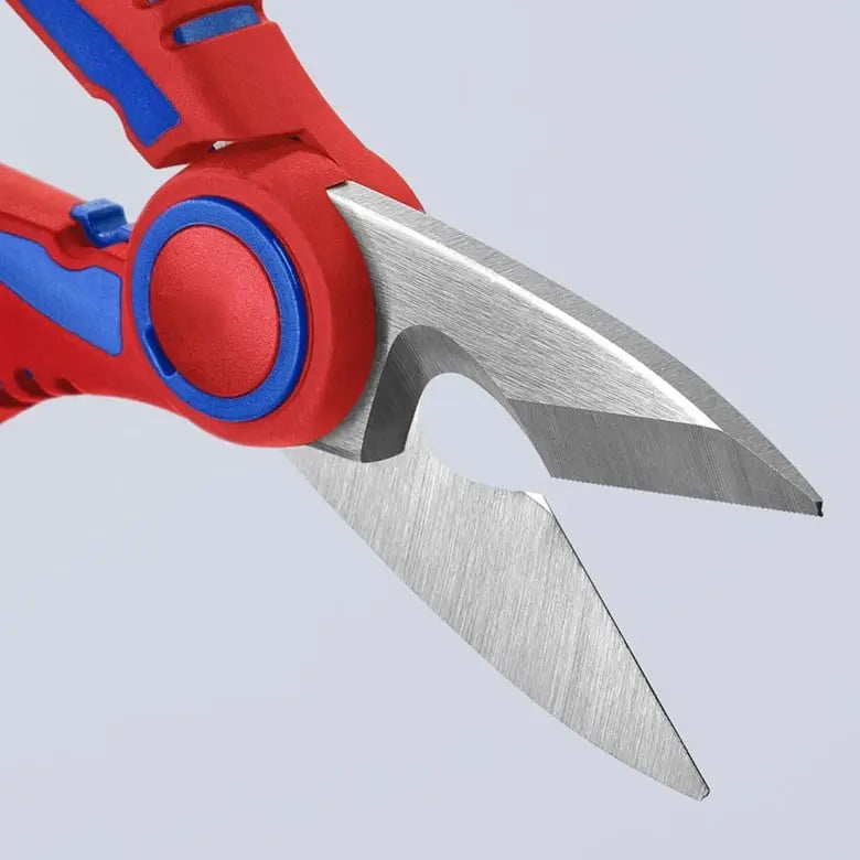Knipex Electricians' Shears with Crimper, 6-1/4 in - KN 95 05 10 SBA Knipex