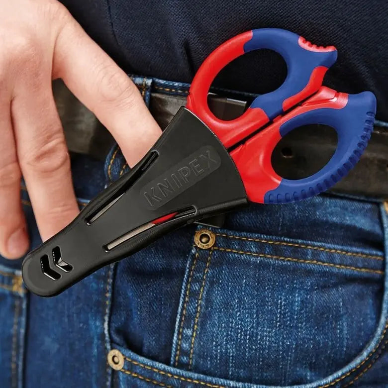 Knipex 1000V Insulated Dismantling Knife, 7 in - KN 98 55 SB Knipex