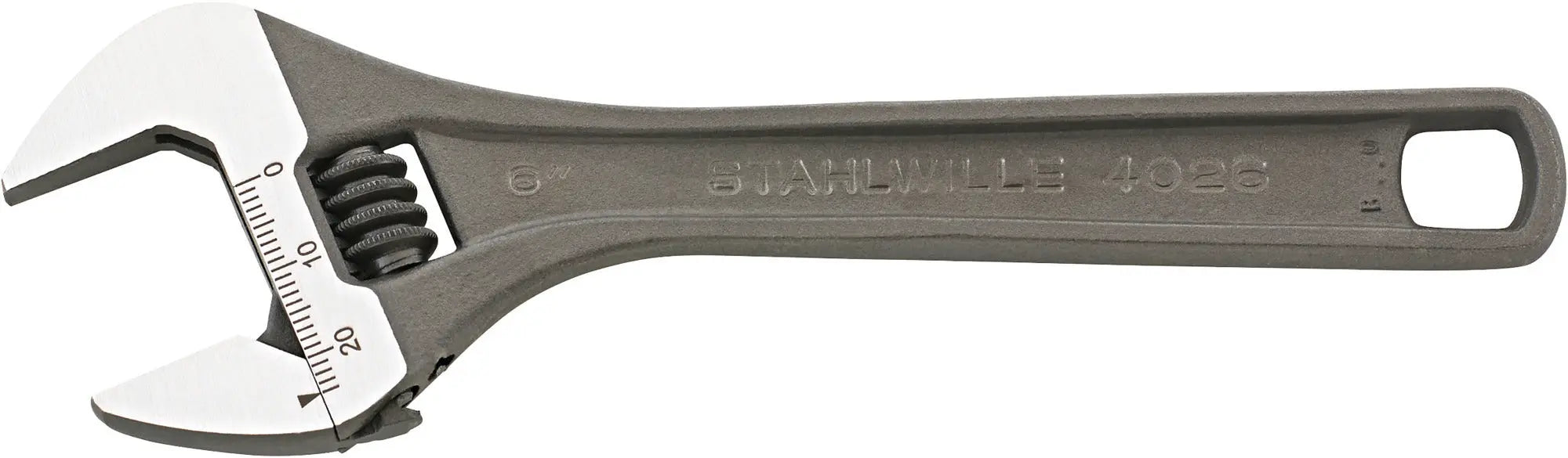 Stahlwille Adjustable Single Open Ended Spanner Wrench, Size 12mm, Maximum Width 39mm, Length 311mm - ST 40260112 Stahlwille