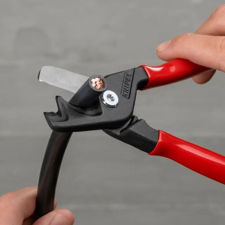 Knipex StepCut Extra Large Cable Shear, 9 in - KN 95 11 225 SBA Knipex