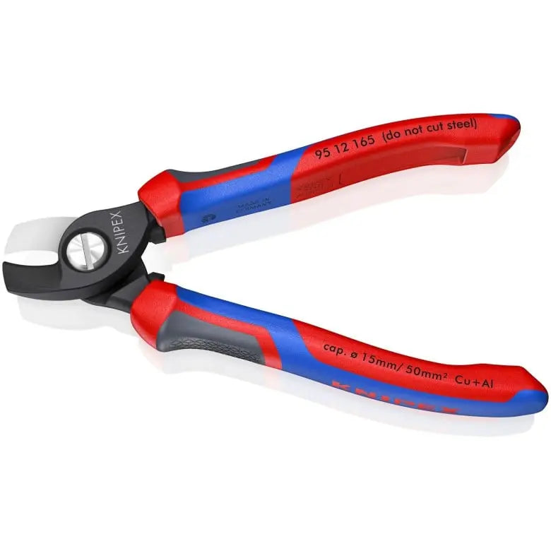 Knipex Cable Shear, 6-1/2 in, Height 7/8 in - KN 95 12 165 Knipex