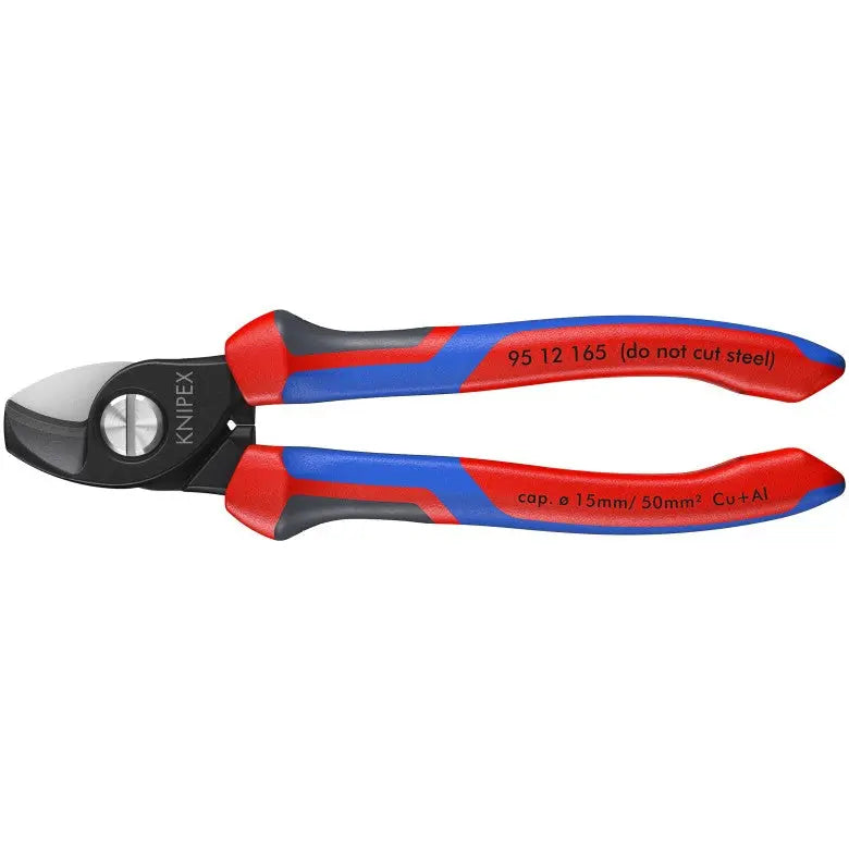 Knipex Cable Shear, 6-1/2 in, Height 7/8 in - KN 95 12 165 Knipex