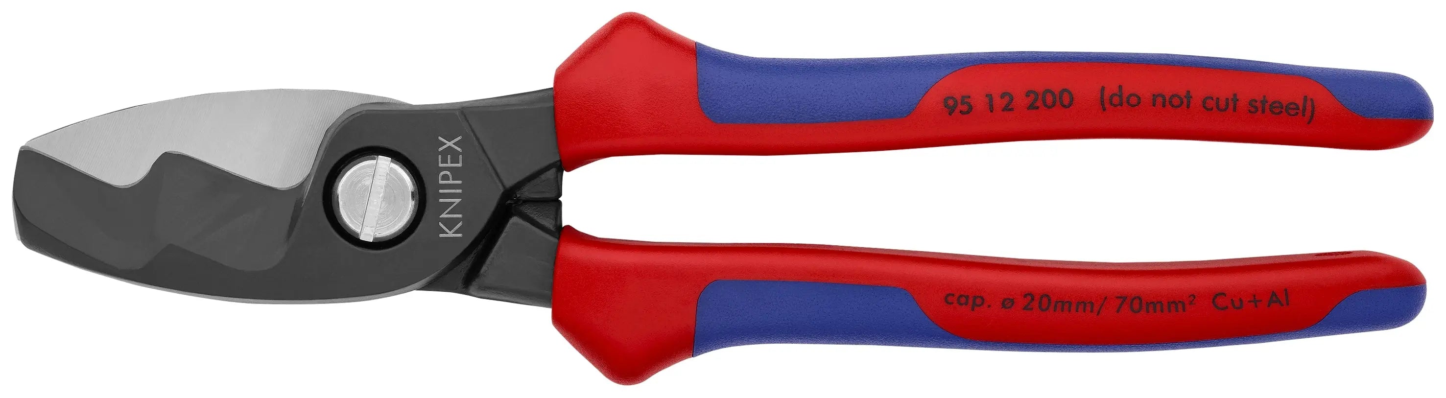 Knipex 95 12 200 KN | Cable Shears, Multi-Component Knipex