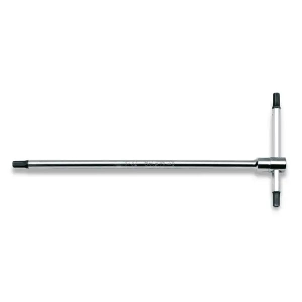 Beta Tools (Article# 951AS 1/4) 1/4 in Sliding T-Handle Wrench, 3 Hex Male Ends, Chrome-Plated - BT 9510758 Beta Tools