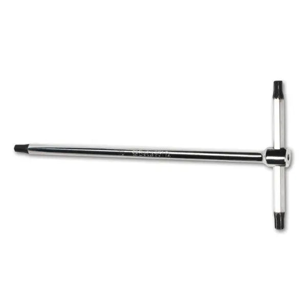 Beta Tools (Article# 951TX 20) T20 Sliding T-Handle Wrench, Torx Drive, 3 Black Phosphate Ends, Chrome-Plated - BT 9510820 Beta Tools