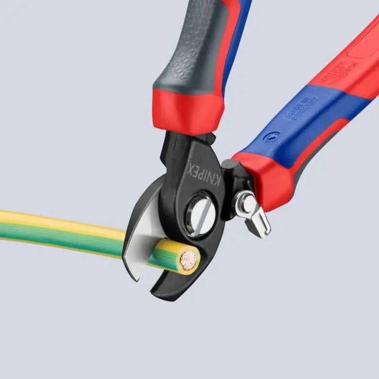 Knipex Cable Shear, 6-1/2 in, Height 1 in - KN 95 22 165 Knipex