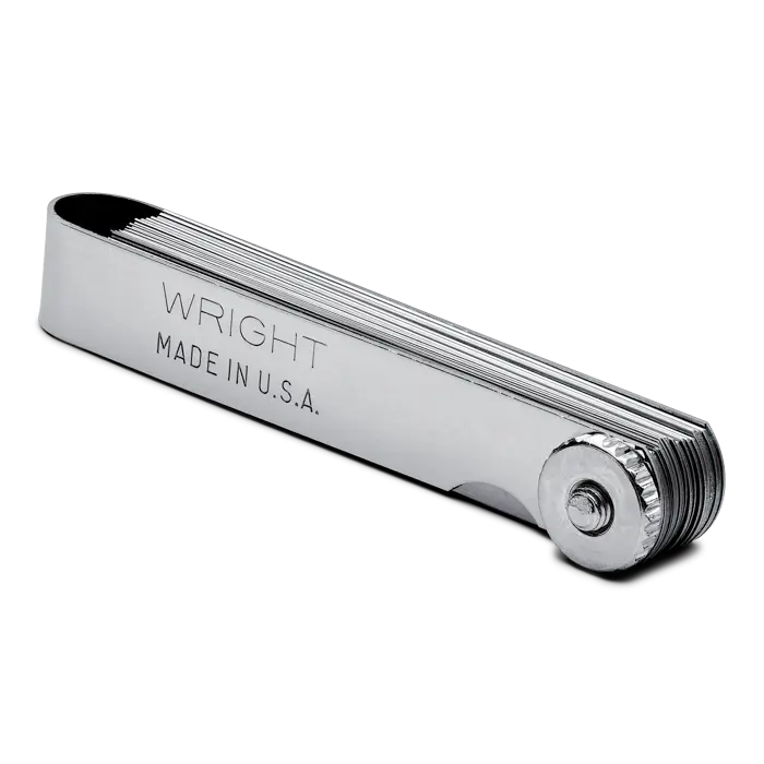 Wright Tool Metric Feeler Gauge, 25 Blades - WT 9529 Gauge Wright Tool