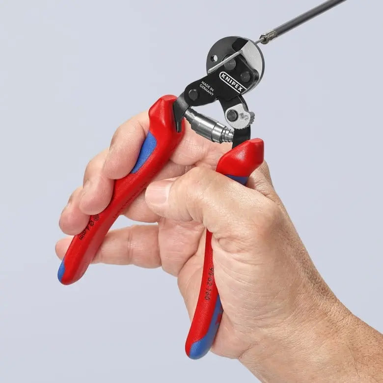 Knipex Wire Rope Shear, 6-1/4 in - KN 95 62 160 SBA Knipex