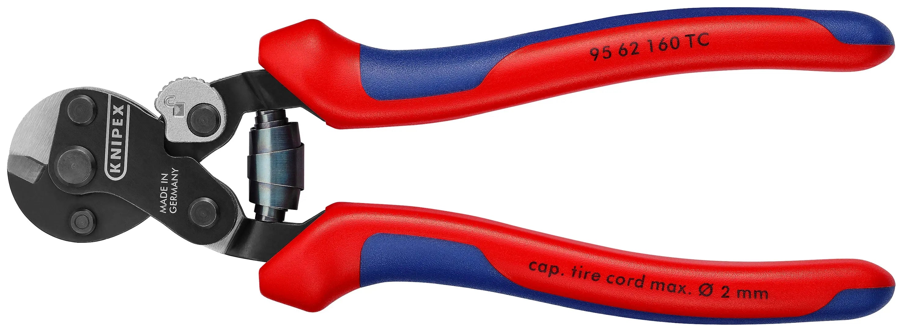 Knipex 95 62 160 TC KN | Wire Rope Cutter for Tire Cord Knipex