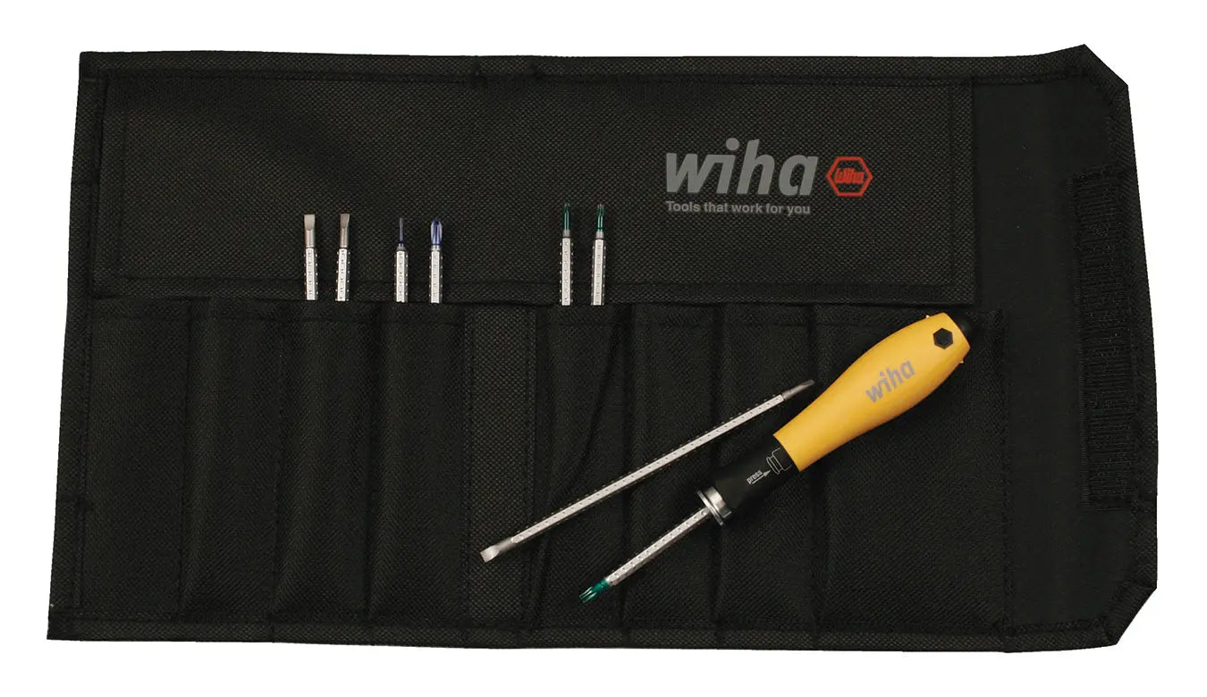 Wiha 26994, ESD Safe Drive-loc VI Blade Set 9 Pc. Wiha