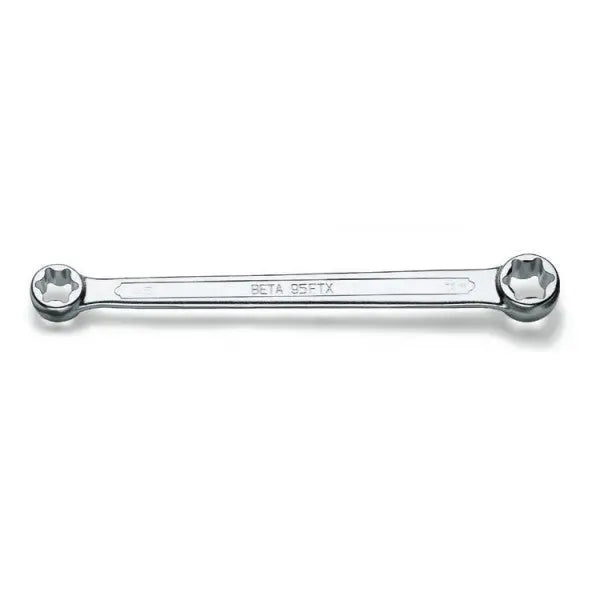 Beta Tools (Article# 95FTX 14X18) 14 x 18 Double-Ended Straight Wrench for Torx Head Screw, Chrome-Plated - BT 950314 Beta Tools