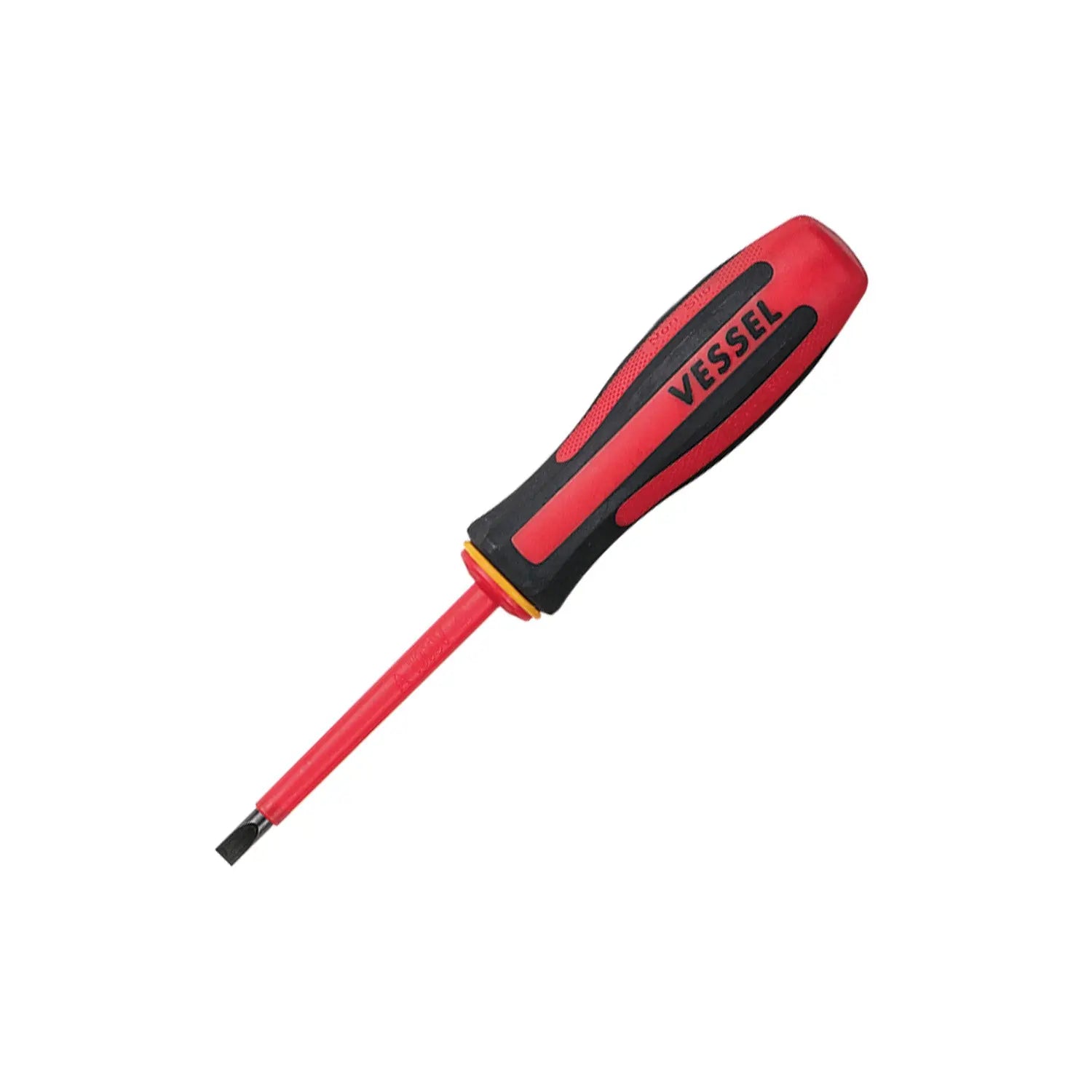 Vessel Tools Megadora Insulated Slotted Screwdriver, 0.8 x 5 x 75mm - VL 960S575 Vessel Tools