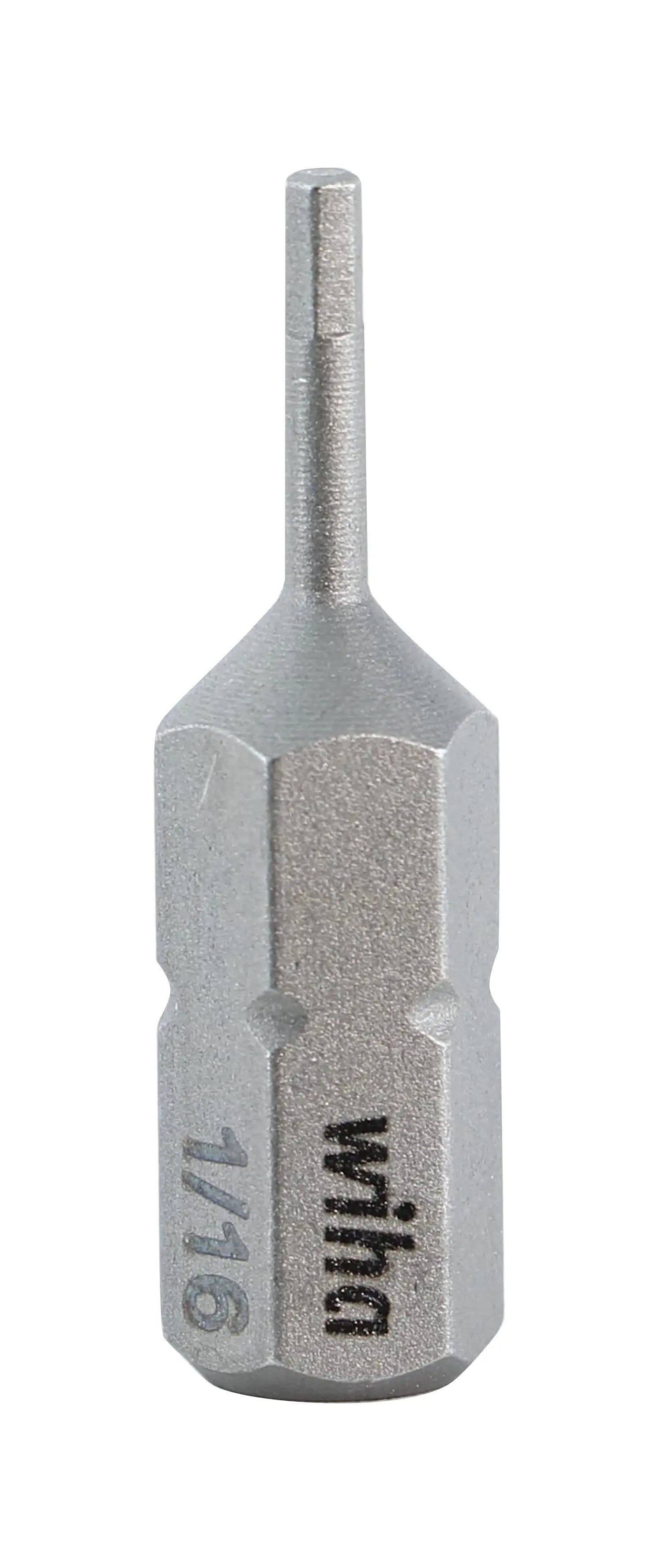 Wiha 71326, Hex Inch Insert Bit 1/16 x 25mm Wiha