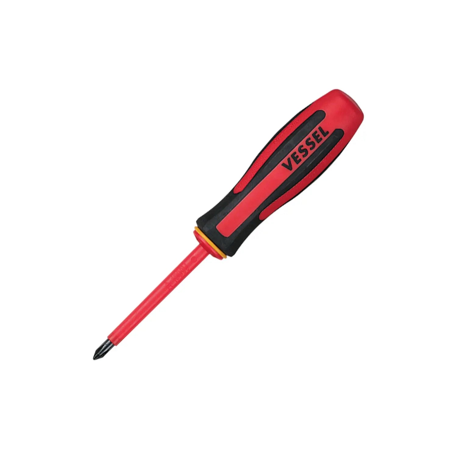 Vessel Tools Megadora Insulated Screwdriver, PH1 x 75mm - VL 960P175 Vessel Tools