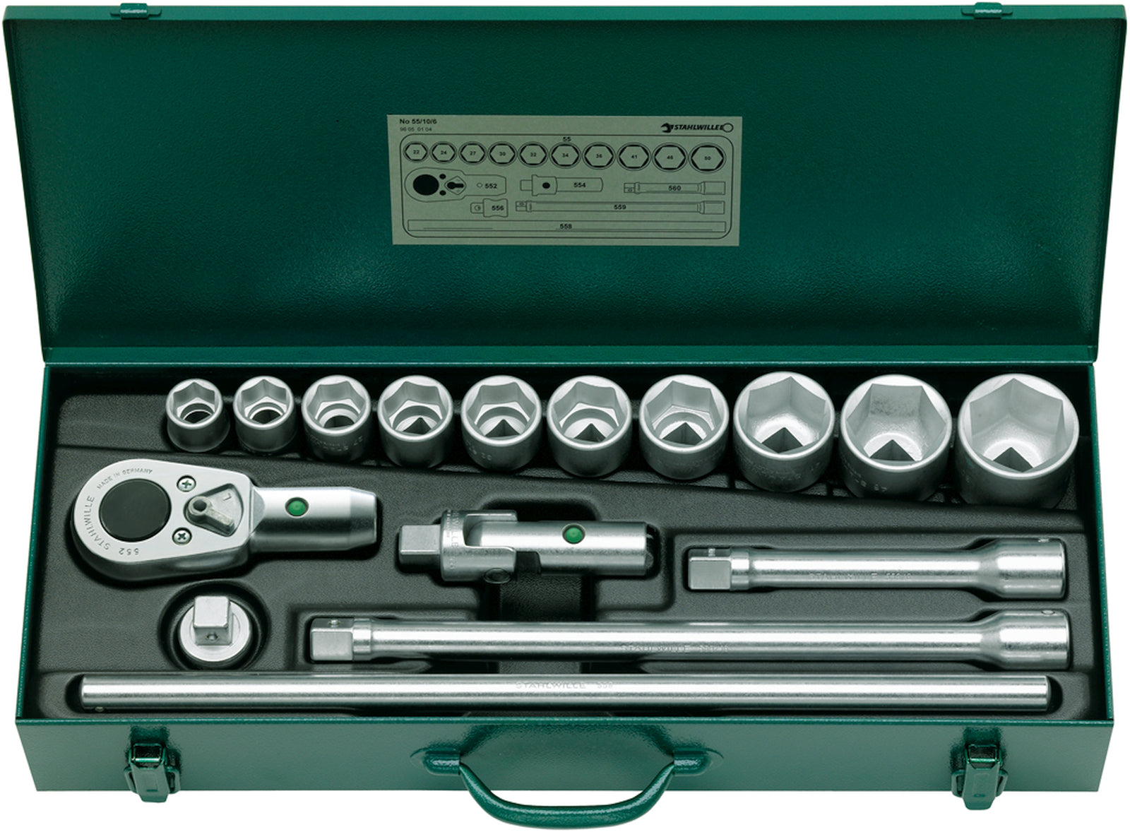 Stahlwille SOCKET SET 3/4" - 96050104