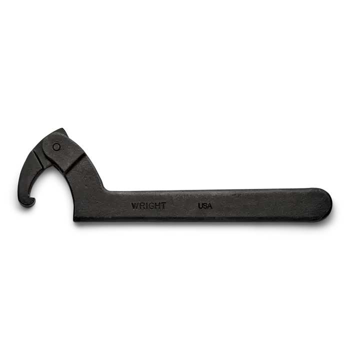 Wright Tool Black Industrial Adjustable Hook Spanner Wrench, 2 in - 4-3/4 in - WT 9632 Spanner Wrench Wright Tool