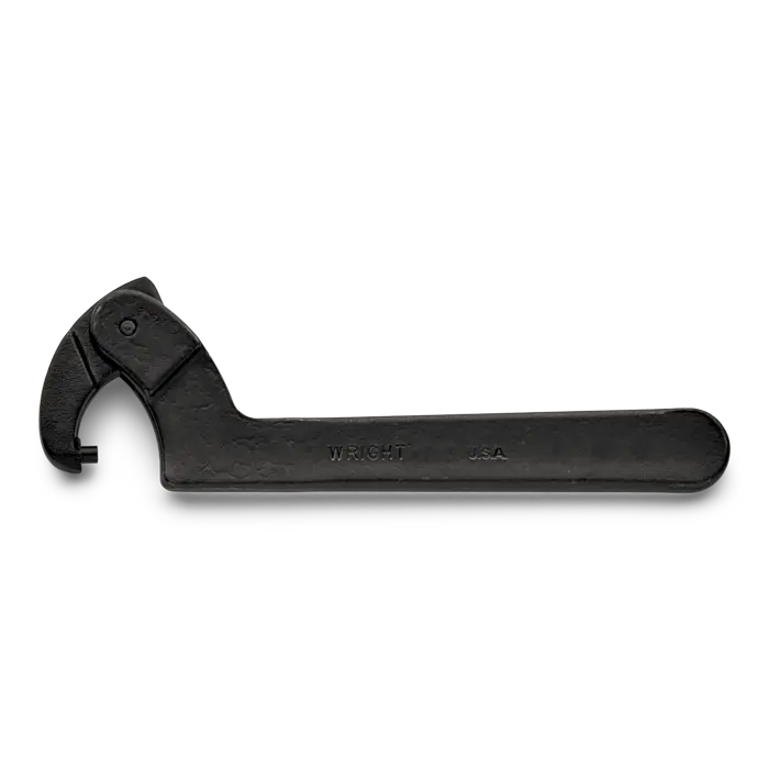 Wright Tool Adjustable Pin Spanner Wrench, Capacity 3/4 - 2 in, Pin Length 1/8 in - WT 9640 Spanner Wrench Wright Tool