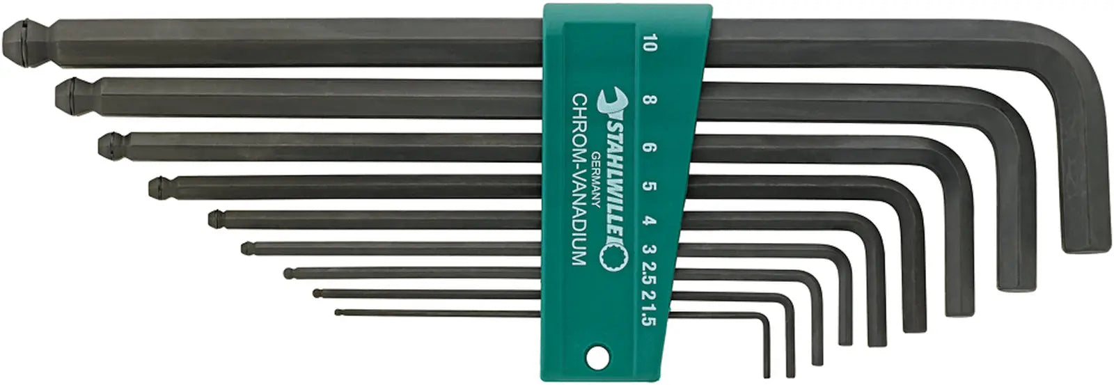 Stahlwille BALL ENDED HEXAGON KEY WRENCH SET - 96432602 Stahlwille