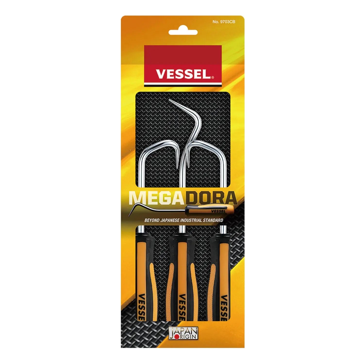 Vessel Tools Set of 3 Megadora Hose Remover - VL 970HR3PB Vessel Tools