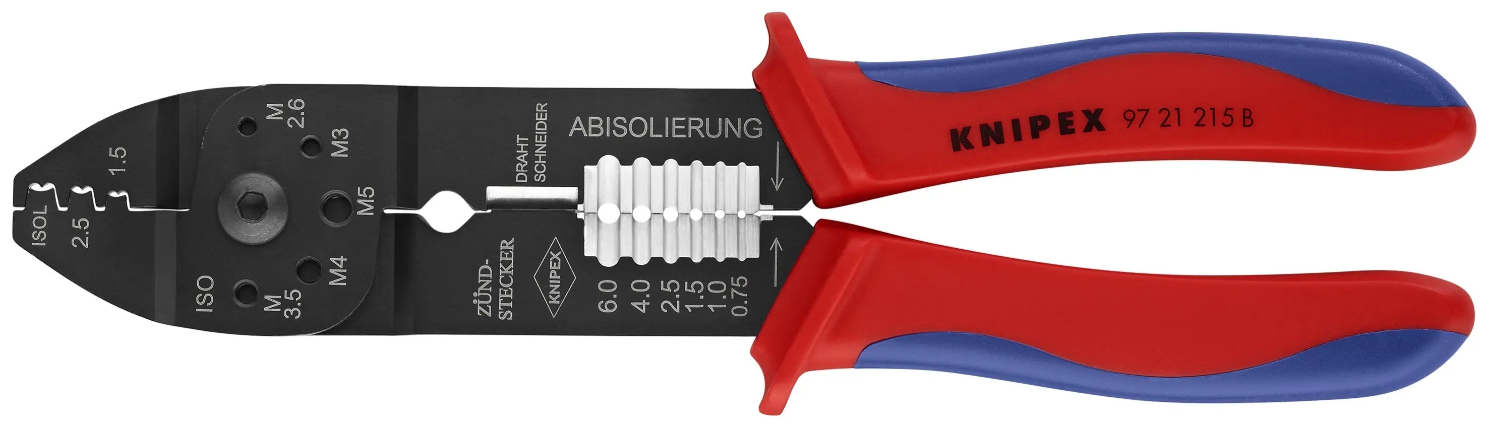 Knipex 97 21 215 B KN | 9" Crimping Pliers Knipex