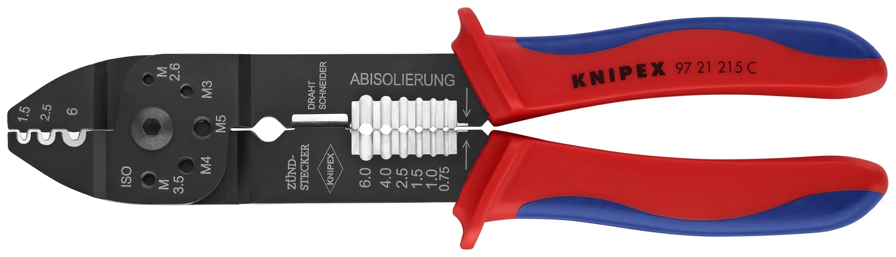 Knipex 97 21 215 C KN | 9" Crimping Pliers Knipex
