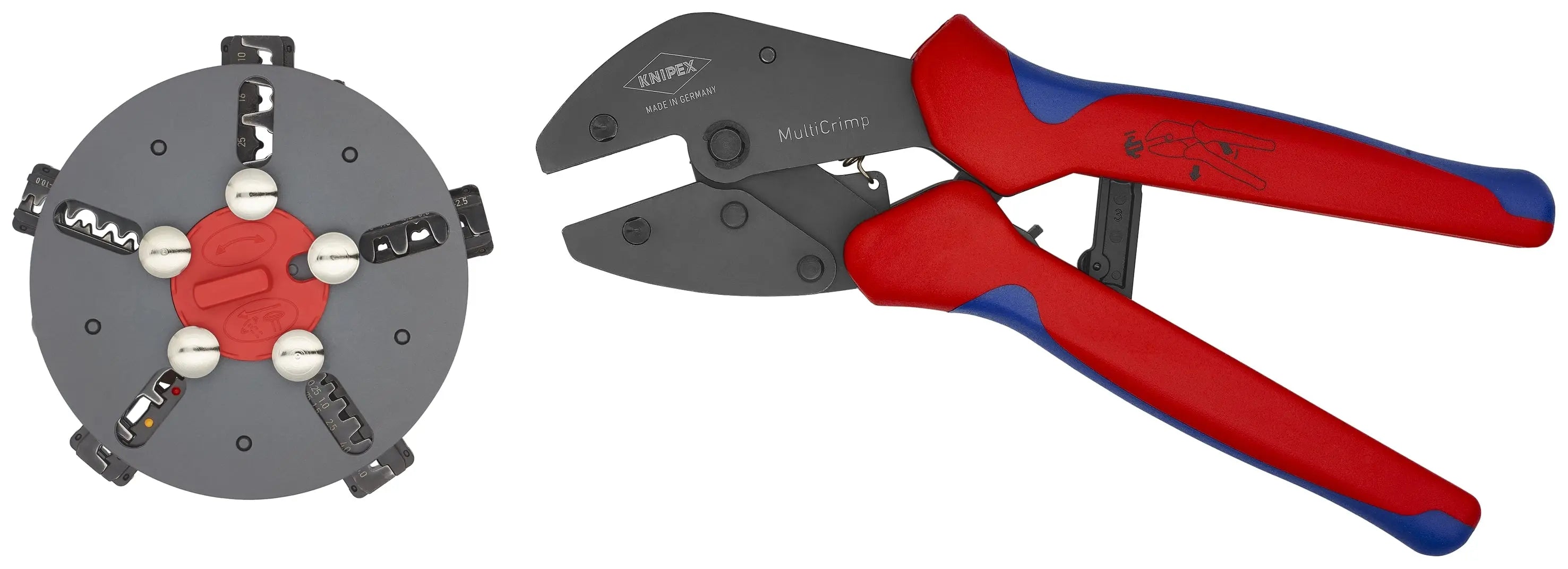 Knipex 97 33 02 KN | 9 1/4" MultiCrimpÂ® Crimping Pliers Knipex
