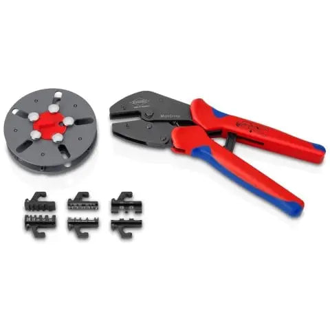Knipex MultiCrimp PV Crimping Plier, 9-1/4 in - KN 97 33 03 