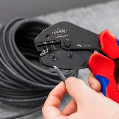 Knipex MultiCrimp PV Crimping Plier, 9-1/4 in - KN 97 33 03 