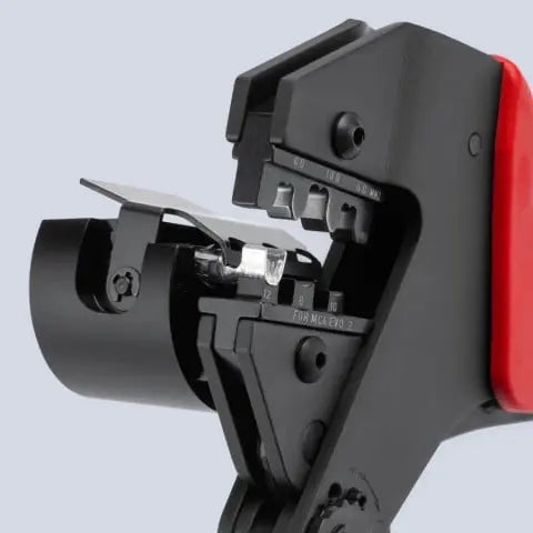 Knipex Crimp System Plier for MC4 Evo 2, 8-1/4 in - KN 97 43 66 EVO 
