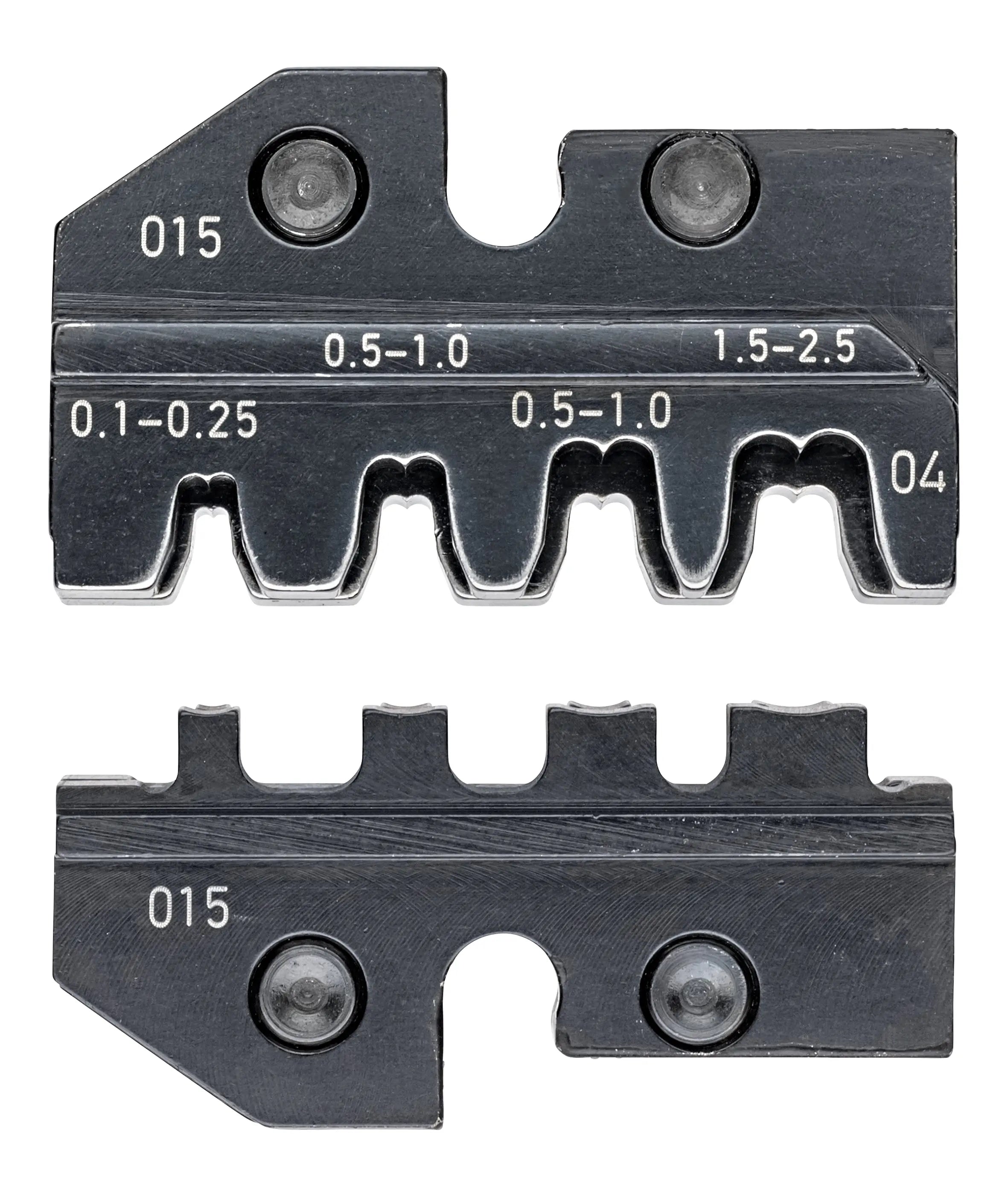 Knipex 97 49 04 KN | Crimping Die For Non-Insulated Open Plug-Type Connectors (Plug Width 2.8 & 4.8 mm) Knipex