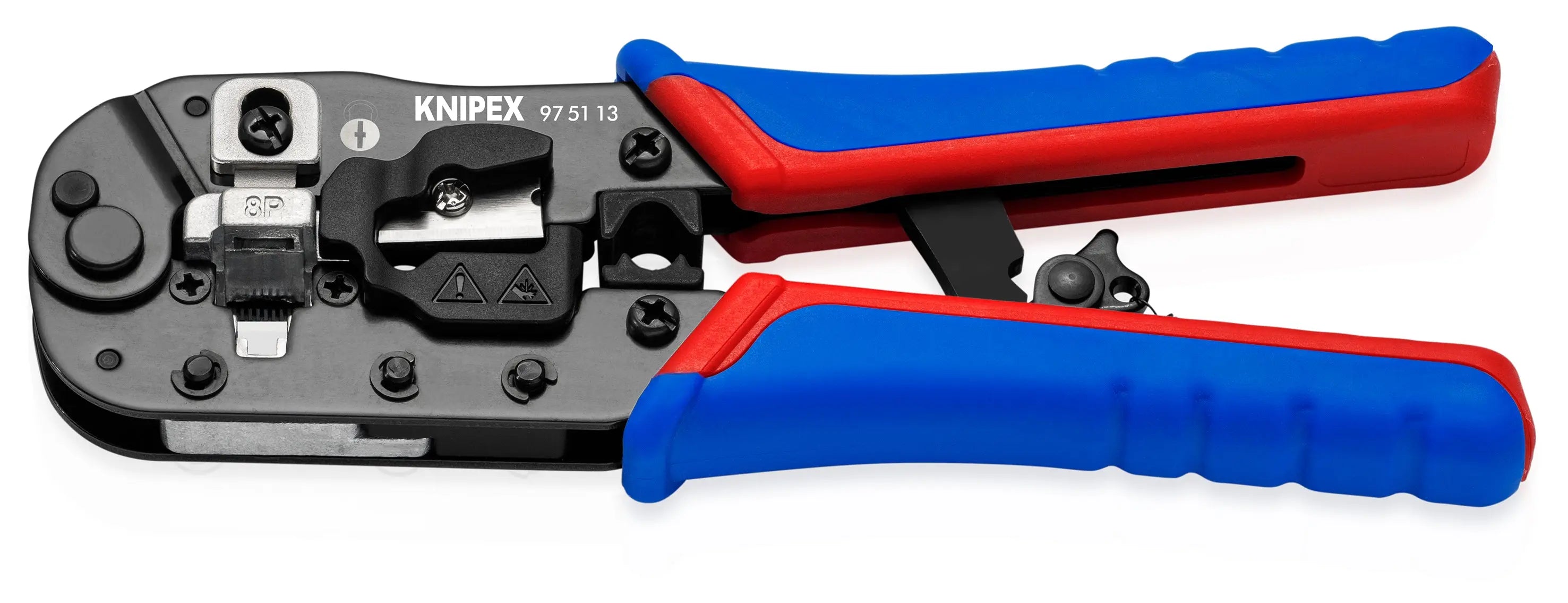 KNIPEX Crimping Pliers for RJ45 Western Plugs (97 51 13) Crimping Plier/Wrench Knipex