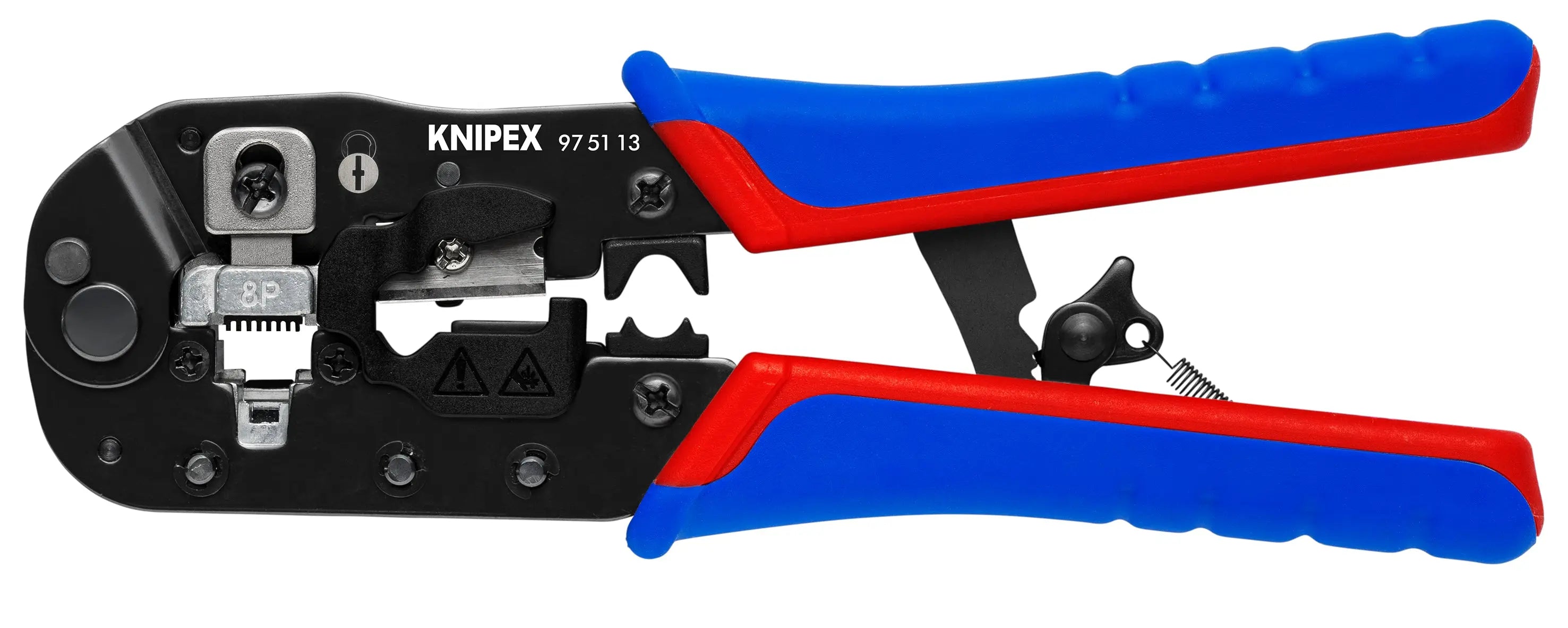 KNIPEX Crimping Pliers for RJ45 Western Plugs (97 51 13) Crimping Plier/Wrench Knipex
