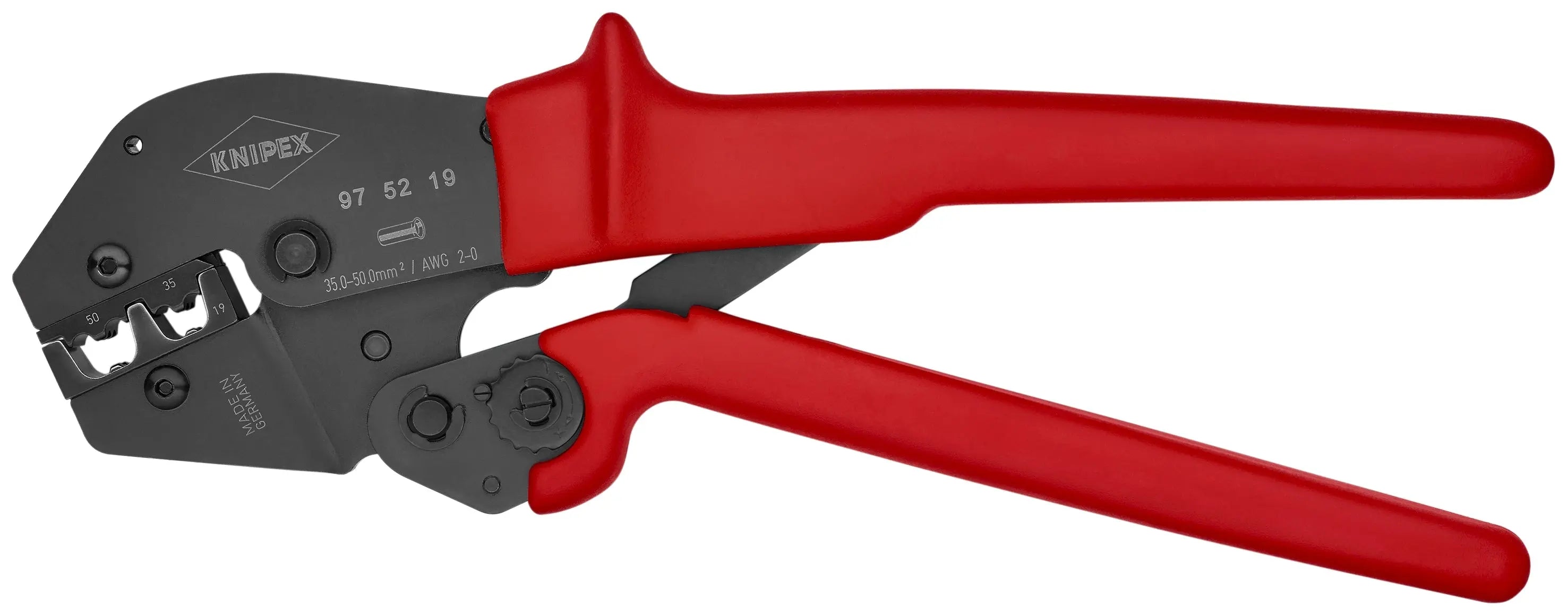 Knipex 97 52 19 KN | Crimping Pliers, 2 Position Contact Knipex