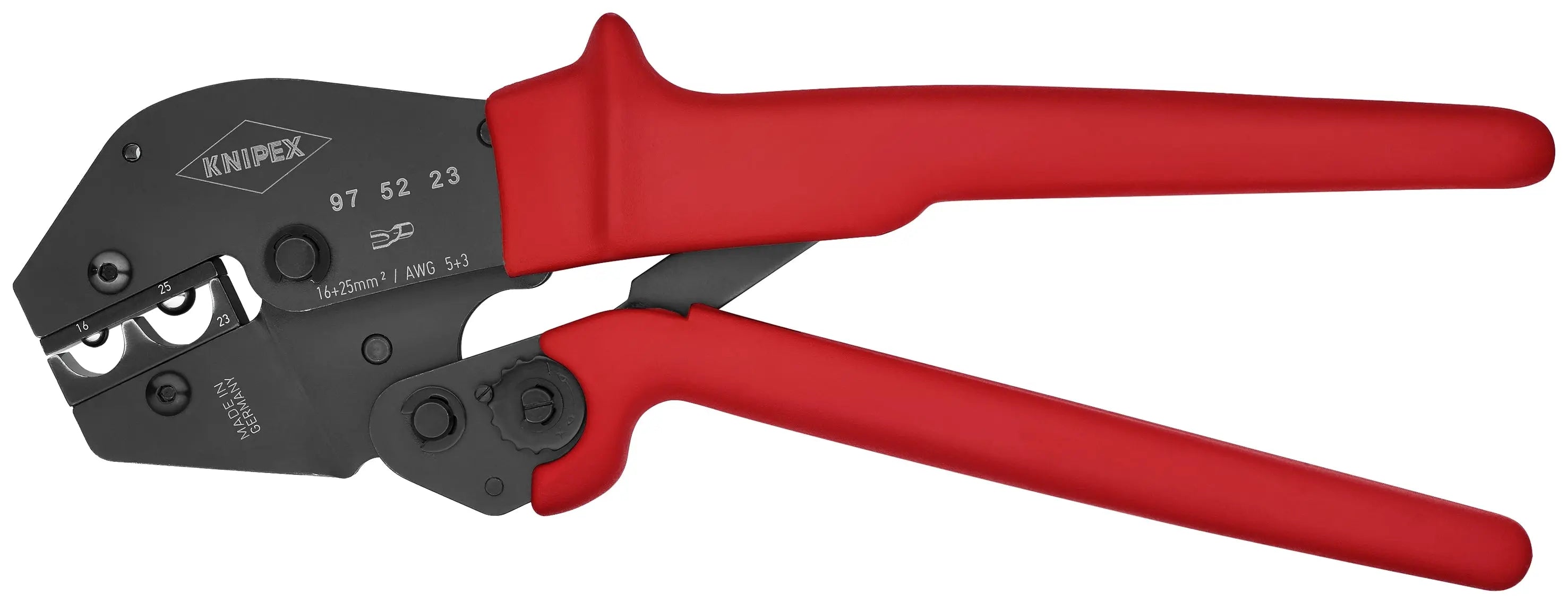 Knipex 97 52 23 KN | Crimping Pliers, 2 Position Contact Knipex
