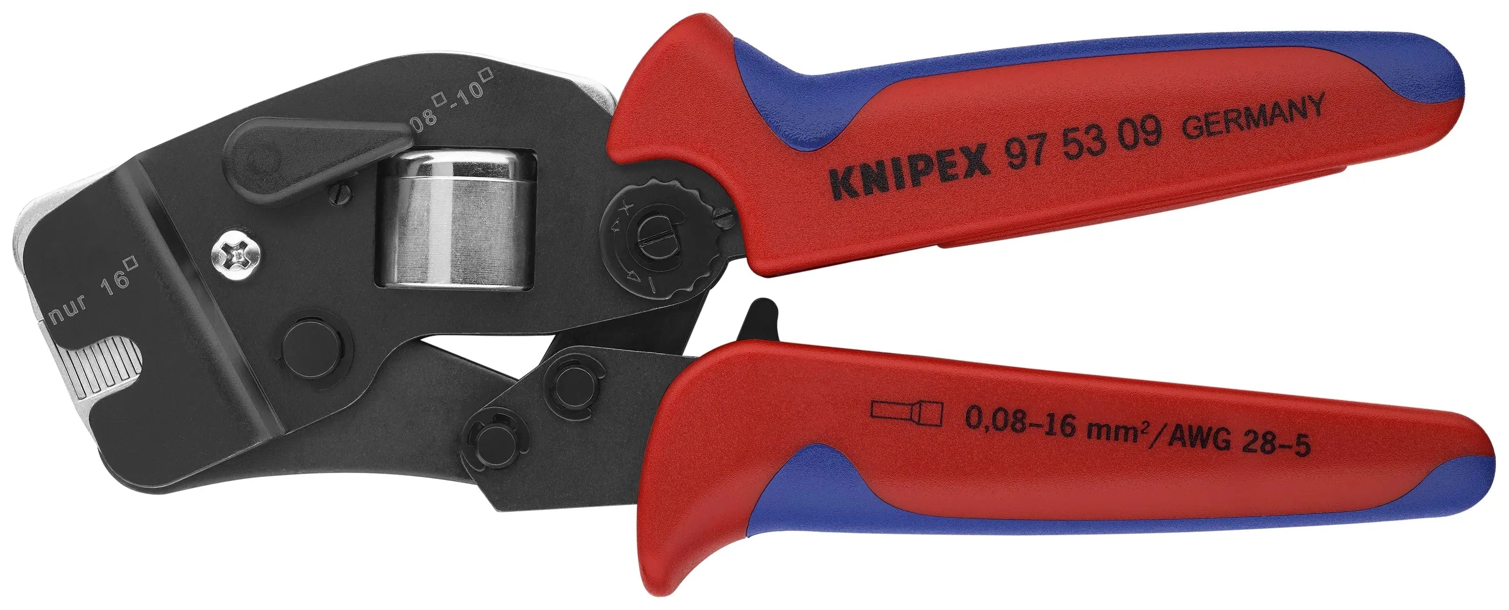 Knipex 97 53 09 KN | Crimping Pliers, Self-Adjusting Knipex
