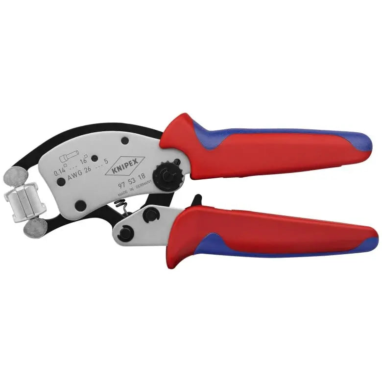 Knipex Crimp Assortments with Wire Stripper 12 52 195 and Crimping Plier 97 53 18 - KN 97 90 14 Knipex