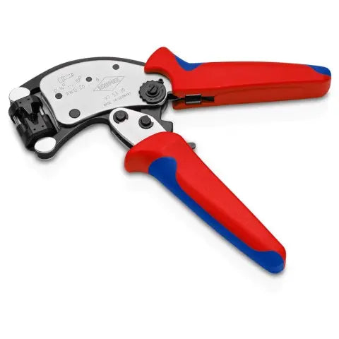 KNIPEX 8" KNIPEX TwistorÂ® T Self-Adjusting Crimping Pliers for Wire Ferrules - 97 53 19 Knipex
