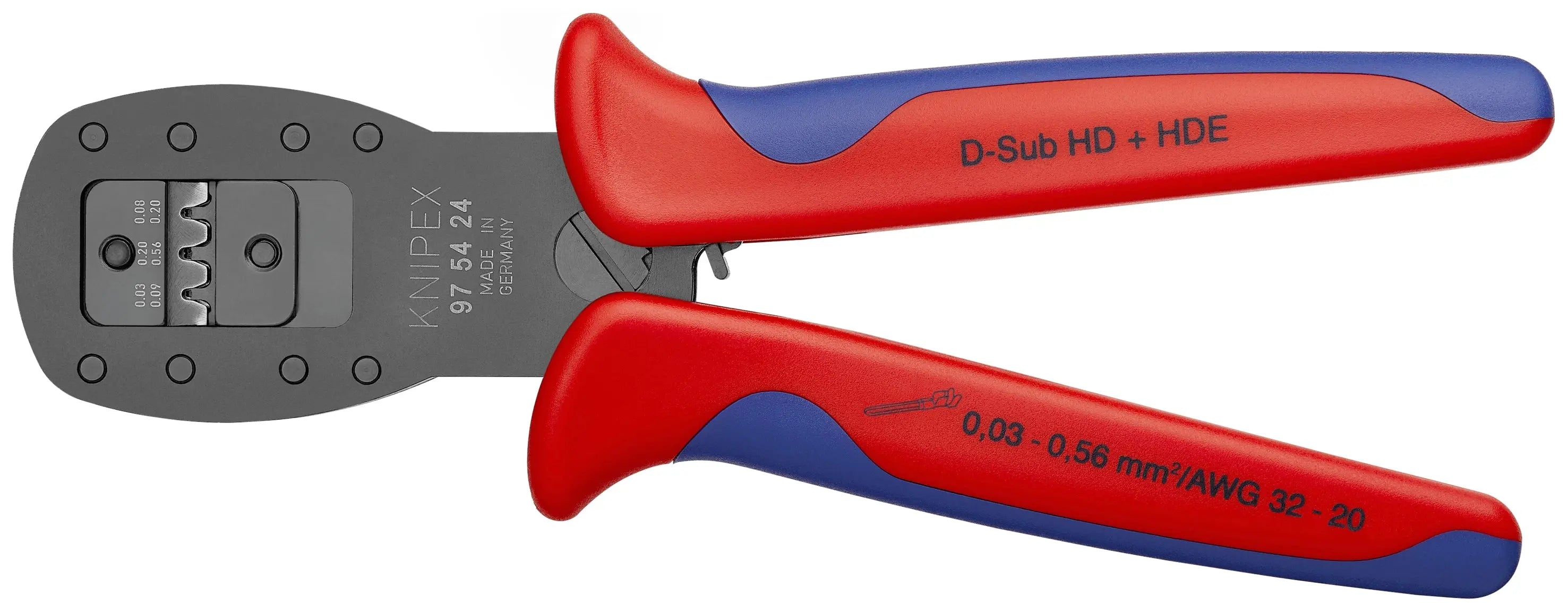 Knipex 97 54 24 KN | Crimping Pliers For Micro Plugs Knipex