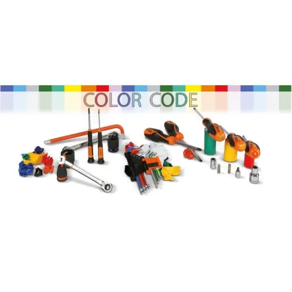 Beta Tools (Article# 97BTX-C 09) T9 Colored Offset Torx Key with Ball End, Yellow - BT 971609 Beta Tools
