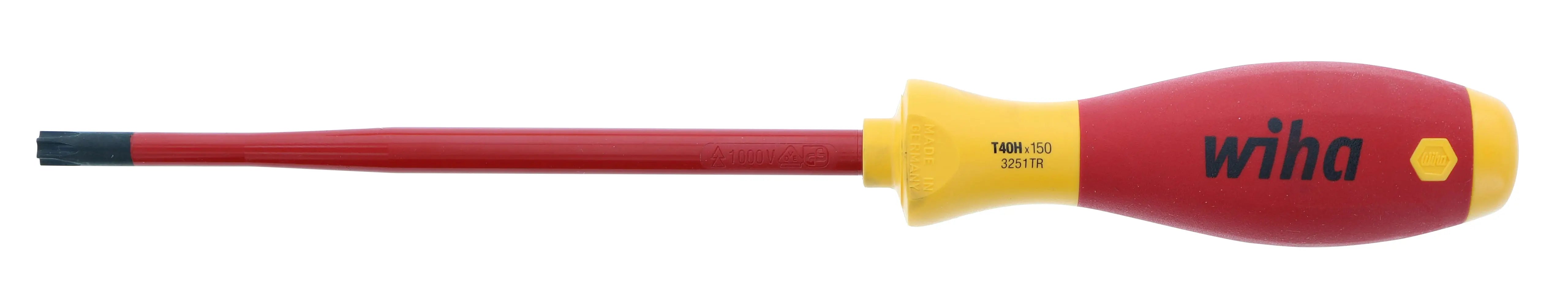 Wiha 32519, Insulated Security TORX® Driver T40s Wiha