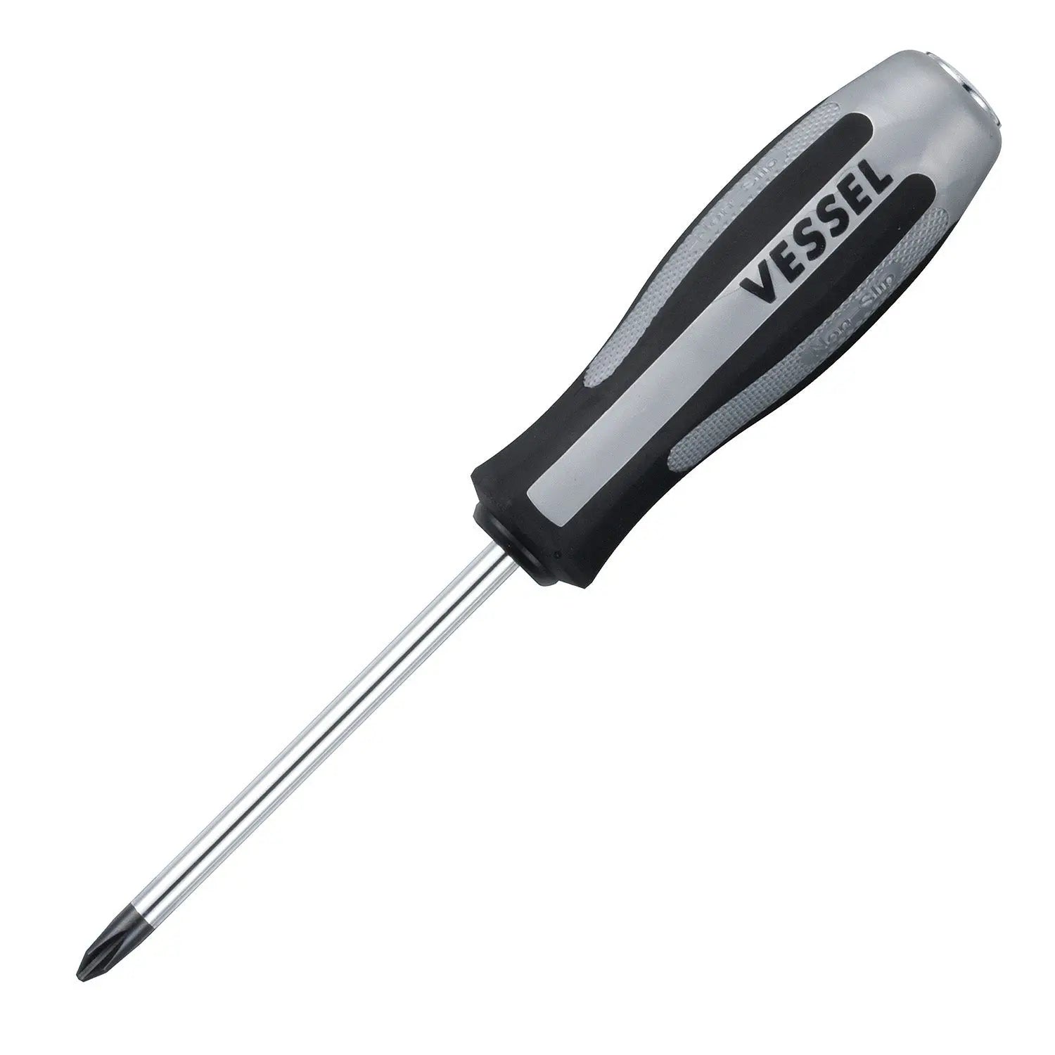Vessel Tools Megadora Impacta Screwdriver, PH2 x 100mm - VL 980P2100 Vessel Tools